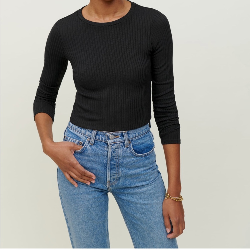 Reformation Jackie knit long sleeve
